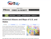 Tablet Screenshot of mapofus.org